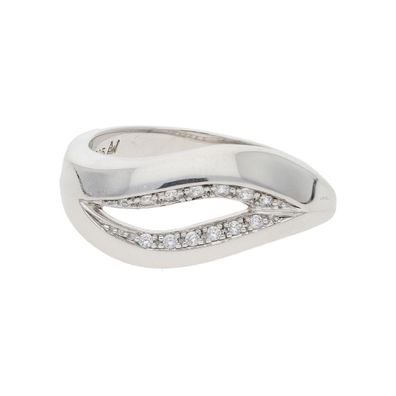 JuwelmaLux Ring 925/000 Sterling Silber mit Zirkonia JL30-07-4729