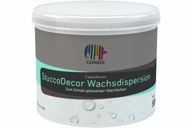 Caparol Capadecor StuccoDecor Wachsdispersion 0,5 Liter farblos