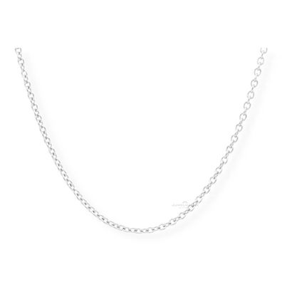 JuwelmaLux Halskette 925/000 Sterling Silber rhodiniert Anker JL18-05-0267
