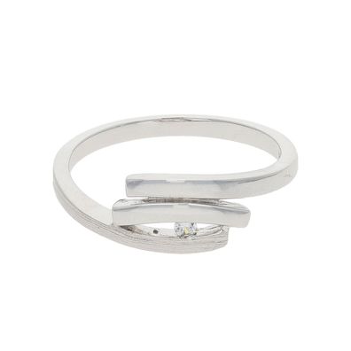 JuwelmaLux Ring 925/000 Sterling Silber mit Zirkonia JL10-07-3438