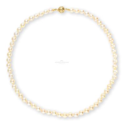 JuwelmaLux Perlenkette 375/000 Akoya Zuchtperlen JL30-05-0496