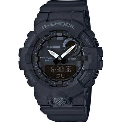 Casio Herrenarmbanduhr GBA-800-1AER Steptracker G-Shock schwarz