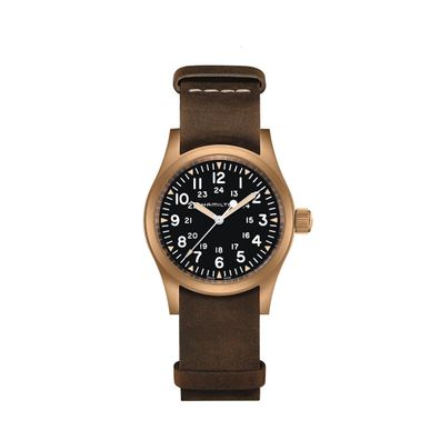 Hamilton Herren Uhr H69459530 Khaki Field, Mechanical Bronze, Handaufzug