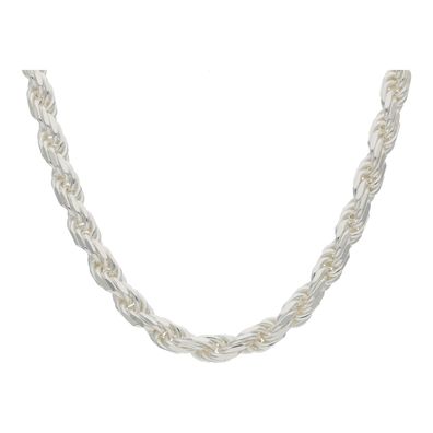 JuwelmaLux Halskette 925/000 Sterling Silber Kordel JL50-05-0008
