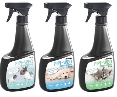 Arka Pipi-Weg biologsche Geruchs- & Fleckenentfernung für Tiere