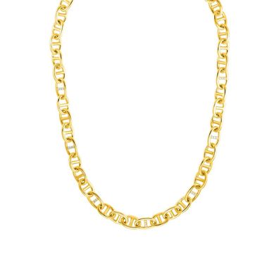 JOOP! Damen Halskette 925/000 Sterling Silber vergoldet mit Zirkonia 2035875