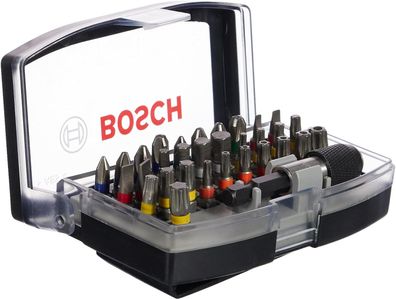 Bosch Professional 32tlg. Schrauberbit-Set (PH-, PZ-, Hex-, T-, TH-, S-Bit