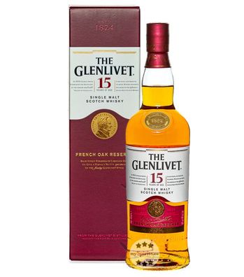 The Glenlivet 15 Jahre Single Malt Scotch Whisky (, 0,7 Liter) (40 % Vol., hide)
