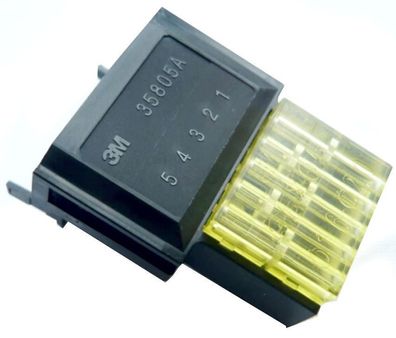 3M Steckverbinder Typ:35805-6200-A00 GF, 5-Pin IDC 20AWG 1,6-2,0mm, gold