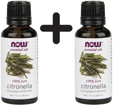 2 x Essential Oil, Citronella Oil - 30 ml.
