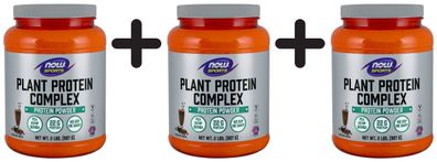 3 x Plant Protein Complex, Chocolate Mocha - 907g
