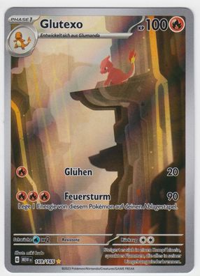 Pokemon - Glutexo 169/165 MEW DE - Boosterfrisch - NM Deutsch