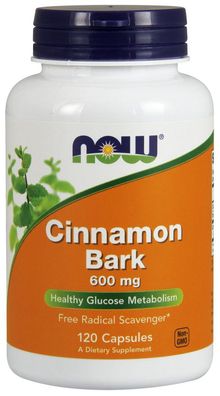 Cinnamon Bark, 600mg - 120 capsules