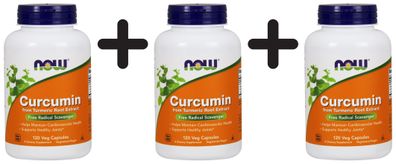 3 x Curcumin - 120 vcaps