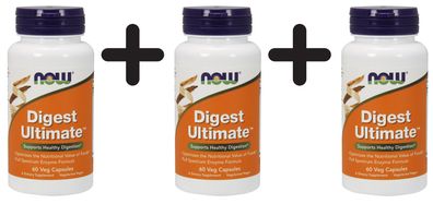 3 x Digest Ultimate - 60 vcaps