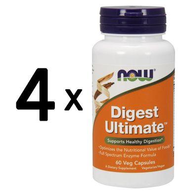 4 x Digest Ultimate - 60 vcaps