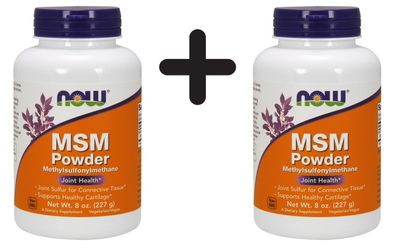 2 x MSM Methylsulphonylmethane, Pure Powder - 227g