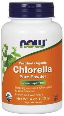 Chlorella, Organic Powder - 113g