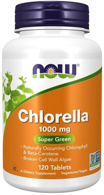 Chlorella, 1000mg - 120 tablets