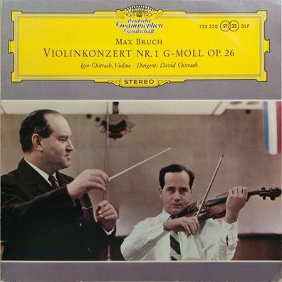 Deutsche Grammophon 133 230 SLP - Violinkonzert Nr. 1 G-moll Op. 26