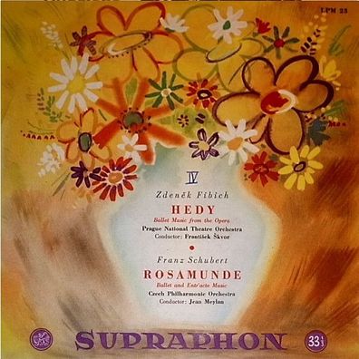 Supraphon LPM 23 - Hedy • Rosamunde