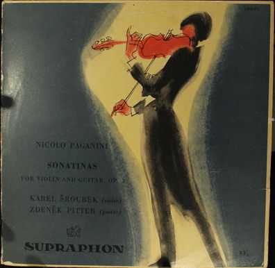 Supraphon LPM 373 - Sonatinas For Violin And Guitar, Op. 3