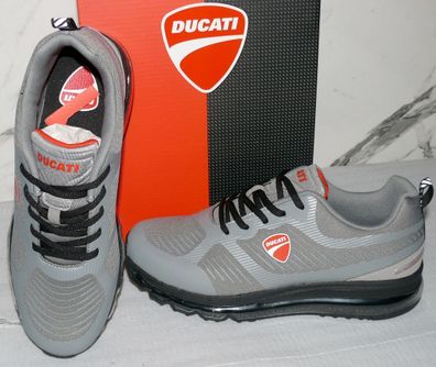 Ducati DS441 Motor Sport Schuhe Running Training AIR Mesh Sneaker 41 45 Grey BLK