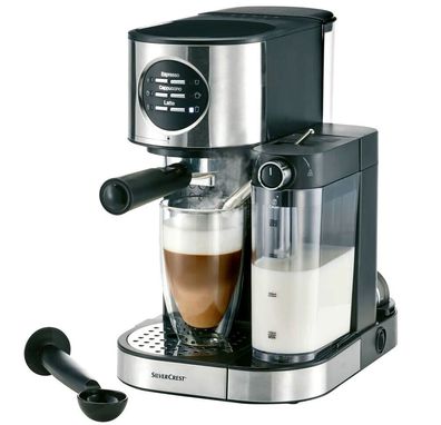SC SEMM1470-A1 Espresso Cappuccino Pad Kaffee Automat 15B 1470W 1,2L Milchtank
