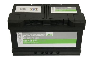 Repstar Powerblock Ultra 80AH 740A Starterbatterie