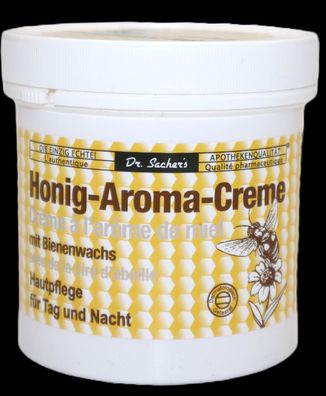 DR. Sachers Honig-Aroma-Creme mit Bienenwachs, 1 x 250 ml, Apothekenqualität