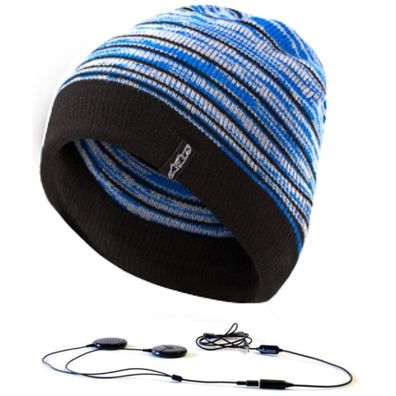 Aerial7 Winter Mütze mit Kopfhörer Sport Beanie Headset 3,5mm Klinke Stereo