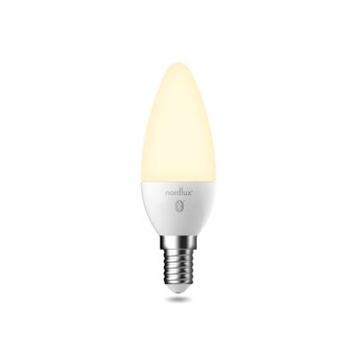 Nordlux Smart Home LED Leuchtmittel E14 C35 430lm 2200-6500K 4,7W 80Ra 300° App Steue
