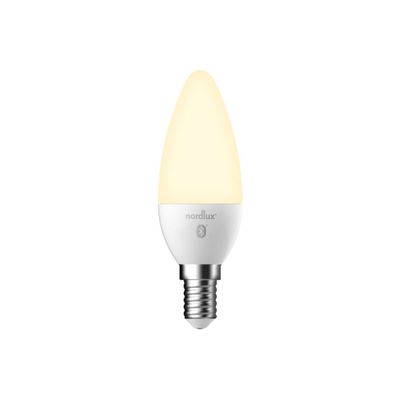 Nordlux Smart Home LED Leuchtmittel E14 C35 400lm 2700K 4,7W 80Ra 300° App Steuerbar