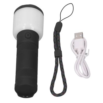 Outdoor-Camping-Taschenlampe, wiederaufladbar, LED, RGB, Haushalt