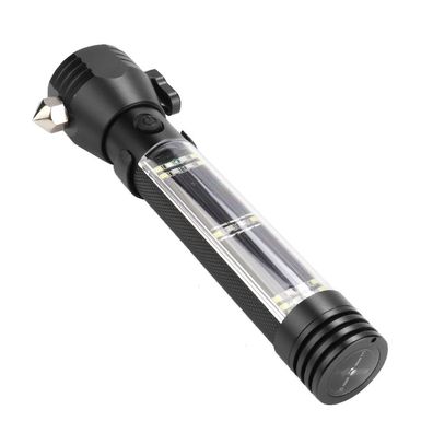 Solarbetriebene Outdoor-LED-Taschenlampe, USB-Lade-Taschenlampe für