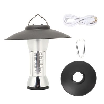 LED-Campinglaterne, 5 Beleuchtungsmodi, Typ C, Aufladung, IPX6