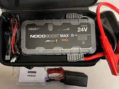 NOCO GB251 Boost Max GB251 24 V 3000 Ah Starthilfegerät Booster Jump Starter