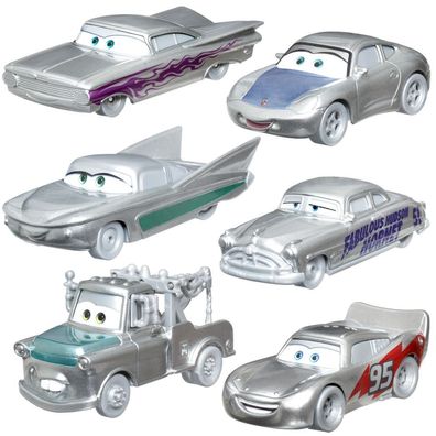 Cars Fahrzeuge | Disney 100 Jahre Edition | Cast 1:55 Autos | Mattel