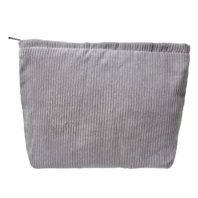 Clayre & Eef Damenkulturtasche 25x18 cm Grau Synthetisch (Gr. 25x18 cm)