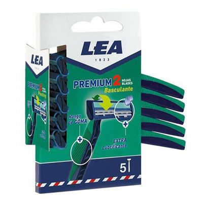 Lea Premium 2 Klingen Einwegrasierer 5 Stück