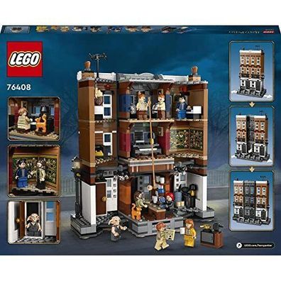 LEGO Harry Potter Set 76408 Grimmauldplatz Nr. 12 mit Minifiguren ab 8 Jahren