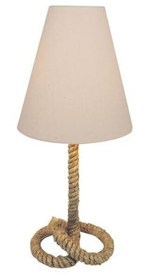 Taulampe mit Schirm Tischlampe Tischleuchte Maritim Höhe 50 cm