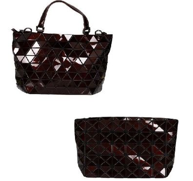 GEO Handtasche Tragetasche Damentasche von Malique braun