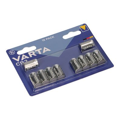 Varta CR2 3V Photo Blister 10 Stück Batterie Lithium