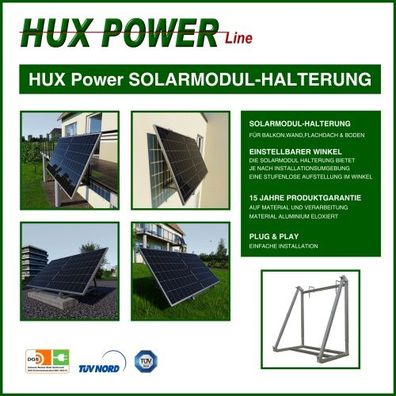 Solar Kit Solarpanel Halterung universal Solarmodul Halter flexibel einsetzbar für Ba