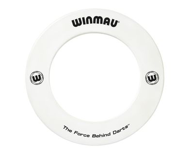 Winmau Surround (Dart-Catchring), Weiß aus hochwertigem PU, Durchmesser ca. 68 cm ,