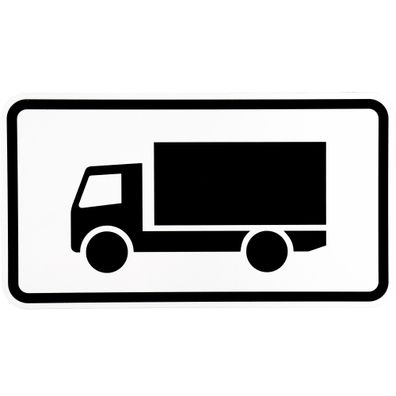 Original Verkehrszeichen Nr. 1010-51 * LKW * Lastkraftwagen StVO Straßenschild