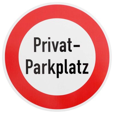 Original Verkehrszeichen Nr. 250 Privat-Parkplatz Straßenschild