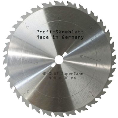 HM SLWZ Sägeblatt 400 x 30 mm für Bau-Säge-Blatt Kreis-Säge-Blatt