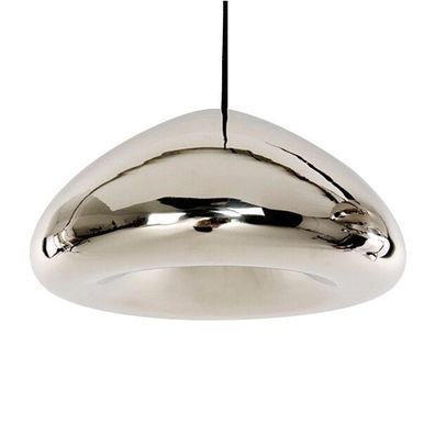 Toolight Pendellampe App322-1Cp Spiegel Glas 1-Lichtquelle E27 29X29X15,5Cm Einstellb